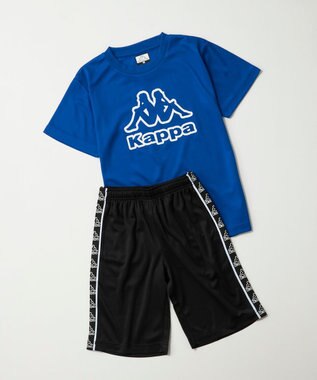 OP／FILA 【Kappa】セットアップ　ブランドロゴ入りトップス＋ショートパンツ