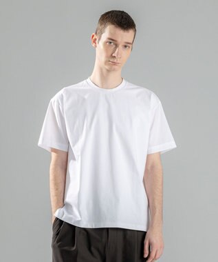 JOSEPH HOMME カバーリングジャージー　ブロッキングカットソー ホワイト系