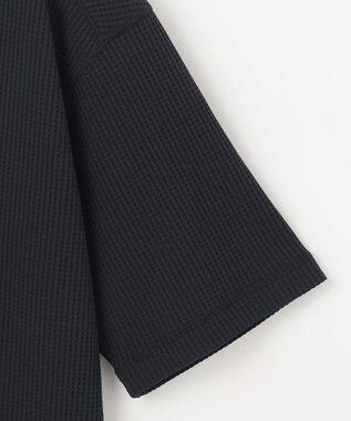 23区GOLF 【23Fondation/MEN】【UVケア】ワッフルジップアップ ブラック系