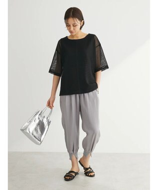 Green Parks ＳＥＴ２点　メッシュプルオーバー＋タンクトップ　 Black