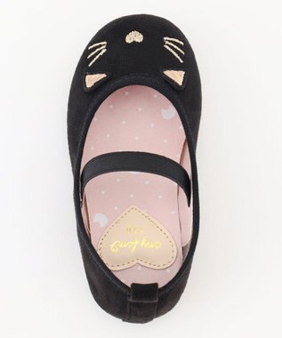 ANY KIDS アニマル パンプス ブラック