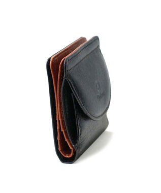 FOLNA RD ヌメオイルシュリンク二つ折り財布 ブラック