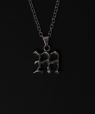 WEGO Mイニシャルネックレス 柄4