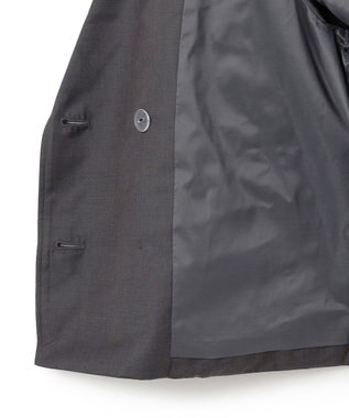 J.PRESS YORK STREET 【WOMEN】ショート丈 ダブルジャケット グレー系