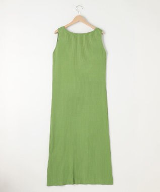 SHARE PARK LADIES 【セットアイテム】レーヨンナイロンニットワンピース グリーン系