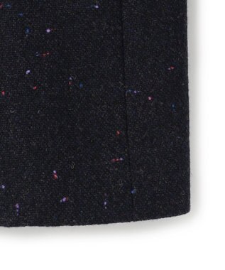 ICB 【30th ANNIVERSARY】 カラーネップツイード ジャコット ミッドナイト（ネイビー系）