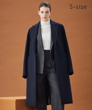 BEIGE， 【S-size】PASSY / チェスターコート Navy