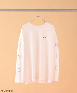 Green Parks Ｍｉｆｆｙ／袖プリントロンＴ Off White