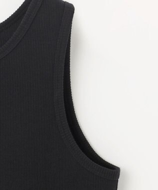 NAVE 【Nave】リブカットソー タンクトップ ブラック系