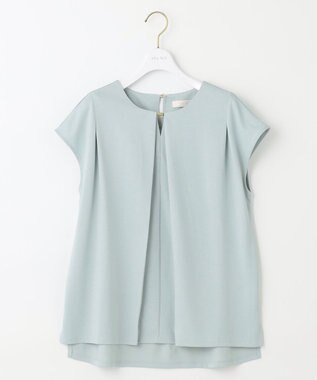 ANY SIS 【吸水速乾・UVケア・接触冷感】コンフォートジャージークリアフレンチスリーブ カットソー ミント