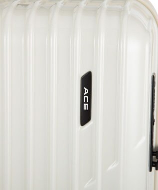 ACE BAGS & LUGGAGE 【WEB限定】ACE クレスタS スーツケース 60/73L ストッパー付き 09162 エース アイボリー