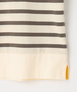 J.PRESS KIDS 【140-170cm】J.半袖ボーダーＴシャツ カーキ系1