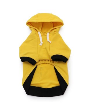 PET PARADISE Lee ビッグ ロゴ パーカー 《イエロー》 小型犬 イエロー