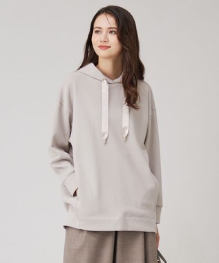 自由区 S 【洗える】コットンダンボール フーディ ベージュ