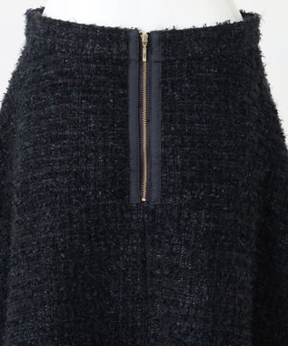 23区 S 【R(アール)】ファンシーツイードスカート ネイビー系