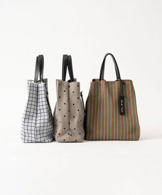FOLNA RD ニットショッパートートバッグ ブラウン