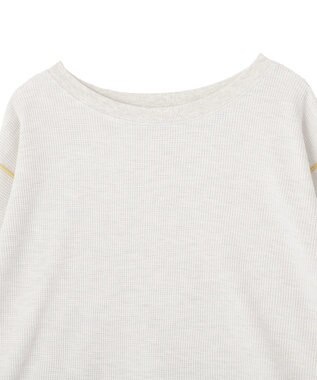 AMERICAN HOLIC 【WEB限定】ワッフル配色メロープルオーバー Oatmeal