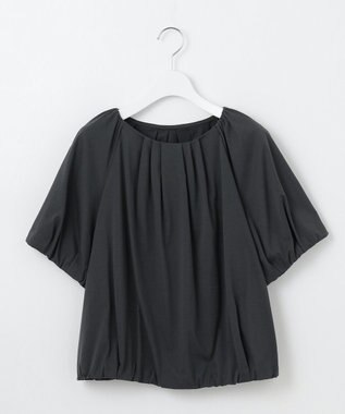 J.PRESS LADIES 【WEB限定・洗える・接触冷感】バルーンジャージー カットソー 【WEB限定】スレート系