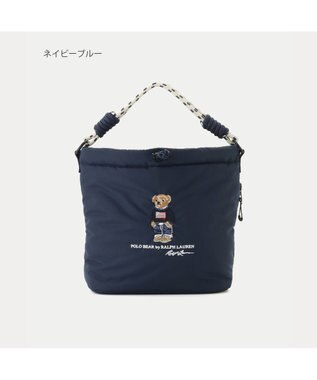 MOONBAT POLO RALPH LAUREN(ポロ ラルフローレン) 【C-zeroはっ水】レインバッグ ショルダーバッグ フラッグベア ポロベア ワンポイント 無地 ネイビーブルー