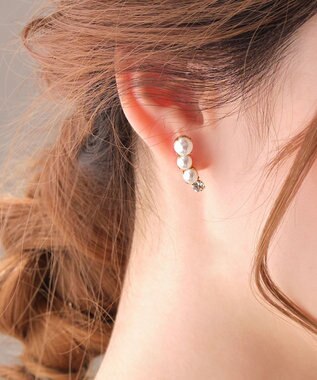 Phoebe 〈シリーズ累計販売20000点突破！〉Rio de laパールピアス ゴールド