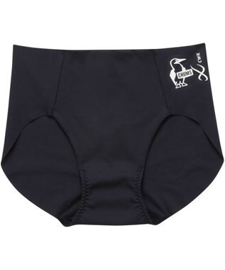 CW-X 【WOMEN】 CW-X 【CHUMS (チャムス)コラボ】 スポーツショーツ すそがズレあがりにくい 吸汗速乾(本体) ストレッチ性(本体) はきこみ丈あさめ レディース LNY200 /ワコール ブラック