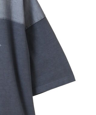 AMERICAN HOLIC ピグメント加工フットボールＴシャツ Navy