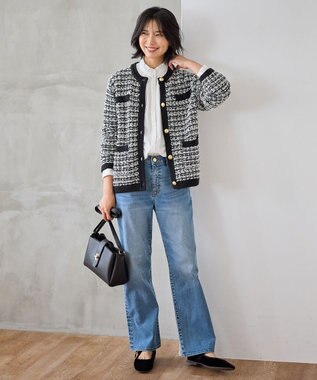 ANY スタンドネックブラウス オフ