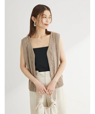 Green Parks カップ付き天竺インナー Black