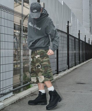 WEGO スーパーバギーカモフラカーゴショーツ 柄1