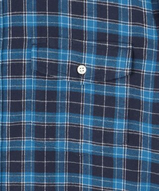 J.PRESS MEN 【WEB・一部店舗限定】フランネルチェック シャツ / B.D. ネイビー系3