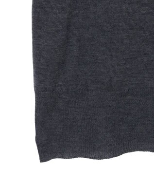 JOSEPH 【洗える】キャッシュエアー　ラウンドネックニット Smoke