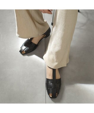 Pointer 日本製 本革グルカサンダル ブラック