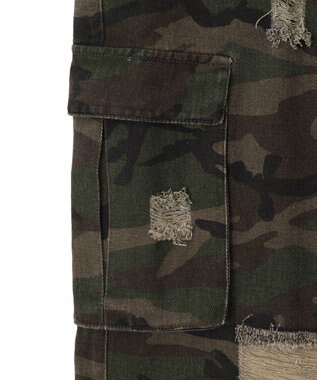 WEGO スーパーバギーカモフラカーゴショーツ 柄1