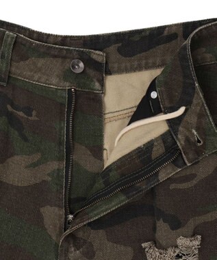 WEGO スーパーバギーカモフラカーゴショーツ 柄1