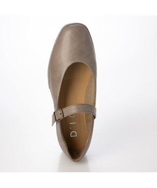 MODE ET JACOMO <D'ICI>ワンストラップローヒールパンプス オーク