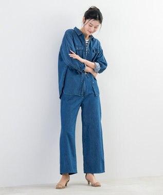 ONWARD Reuse Park 【23区】パンツ春夏 ブルー