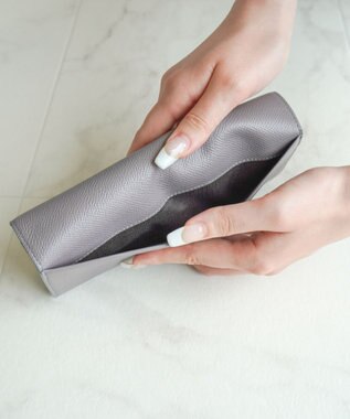 ACE BAGS & LUGGAGE 【人気No.1・新色登場】 Jewelna Rose ブリヨン 本革 長財布 15143 モーヴグレー