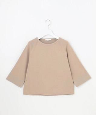 自由区 L モールブロッキング ニット モカ