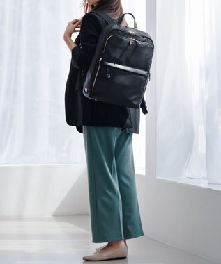 ACE BAGS & LUGGAGE 【雑誌掲載】 ace. ラプリム リュック レディースビジネス B4 15.6インチサイズ 68802 エース ブラック×ゴールド