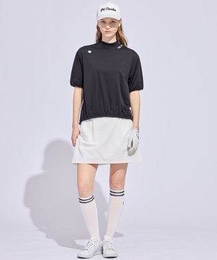 PW CIRCULUS 【WOMEN】ボックスプリーツスカート ゴルフウェア レディース ホワイト系