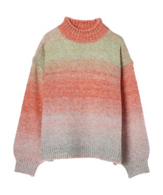 Green Parks グラデーションニットプルオーバー Multi