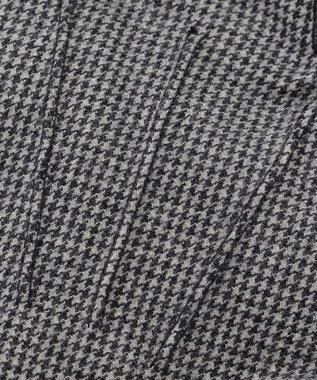 GOTAIRIKU 【スマホ対応】DRAGO/ドラゴ ウールシープレザーコンビ グローブ＿柄 グレー千鳥柄