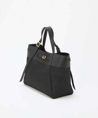 TOPKAPI 【TREASURE TOPKAPI】ナイロン レザーコンビ 2way トートバッグ A4対応 ブラック