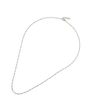 YECCA VECCA 【2本SET】ステンレス2連ネックレス Silver