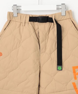 PW CIRCULUS 【WOMEN】ひょうたんキルティング中綿ショートパンツ ベージュ系