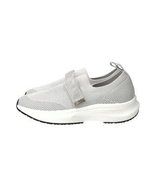 Bridget Birkin 【Bridget Birkin】ベルトストーンニットスニーカー ライトグレー