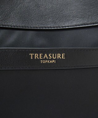 TOPKAPI 【TREASURE TOPKAPI】ナイロン レザーコンビ 2way トートバッグ A4対応 ブラック