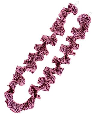 WEGO ギンガムフリルストラップ