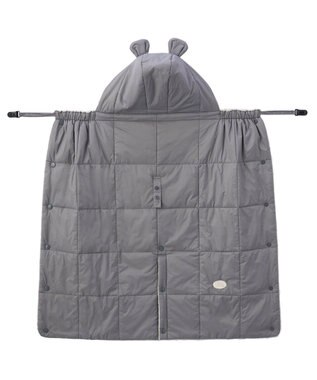 MIKI HOUSE HOT BISCUITS 【ミキハウス】 キャリーケープ グレー