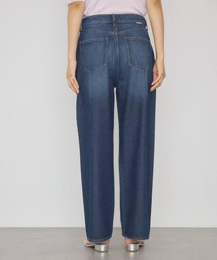 AMERICAN HOLIC ダメージワイドデニム Indigo